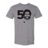 Ohio State Buckeyes Archie Griffin 50th Anniversary Gray T-Shirt - Front View