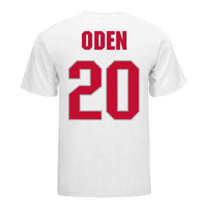 Ohio State Buckeyes Men's Basketball #20 Greg Oden T-Shirt - Back View