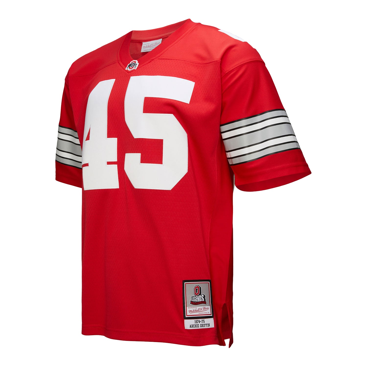 Ohio State Buckeyes Archie Griffin 1974 Retro Scarlet Jersey - Alternate Front View