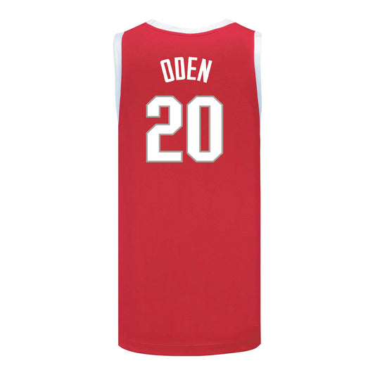 Ohio State Buckeyes Men's Basketball #20 Greg Oden Jersey - Back View