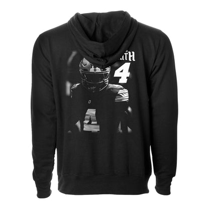 Ohio State Buckeyes Football Student Athlete #4 Jeremiah Smith Shadow Hoodie