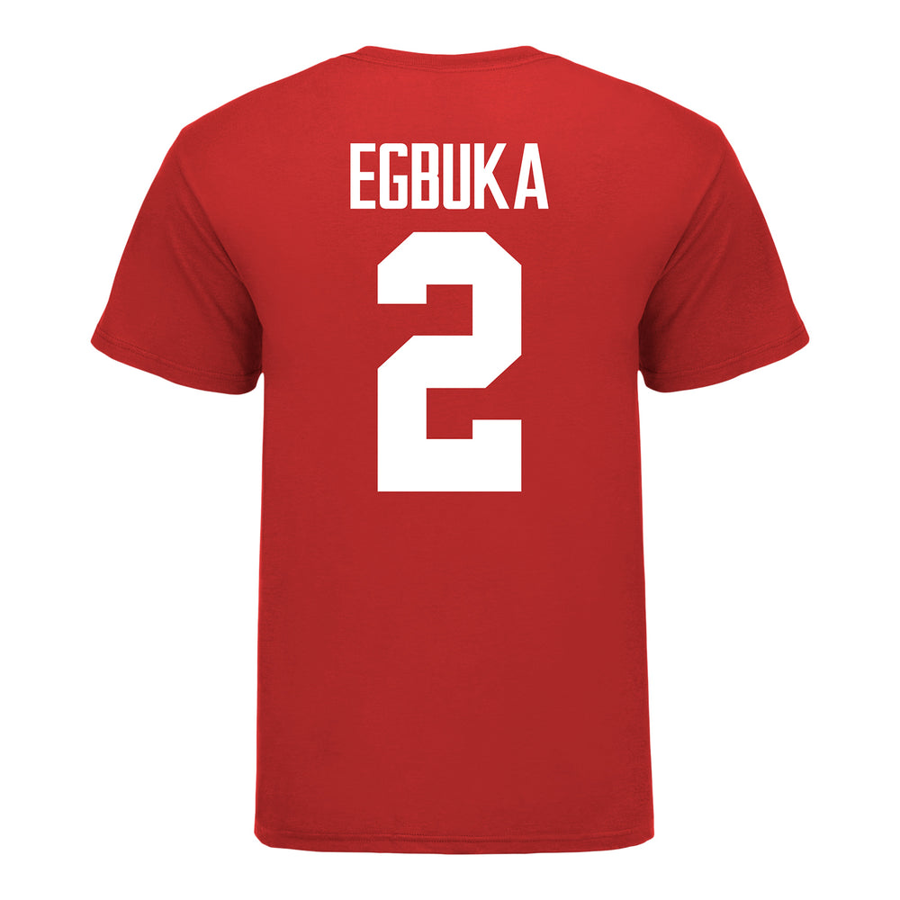 Ohio State Buckeyes Nike #2 Emeka Egbuka Student Athlete White Football Jersey / Medium