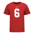 Ohio State Buckeyes Kyle McCord #6 Student Athlete Football T-Shirt - In Scarlet - Front View