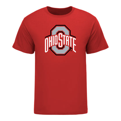 Ohio State Buckeyes #30 Amanda Thiele Student Athlete Women's Hockey T-Shirt - In Scarlet - Front View