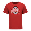 Ohio State Buckeyes #4 Ramsey Parent Student Athlete Women's Hockey T-Shirt - In Scarlet - Front View
