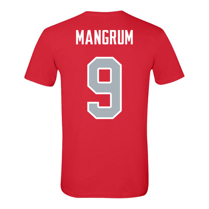 Ohio State Buckeyes Baseball Student Athlete T-Shirt #9 Grant Mangrum