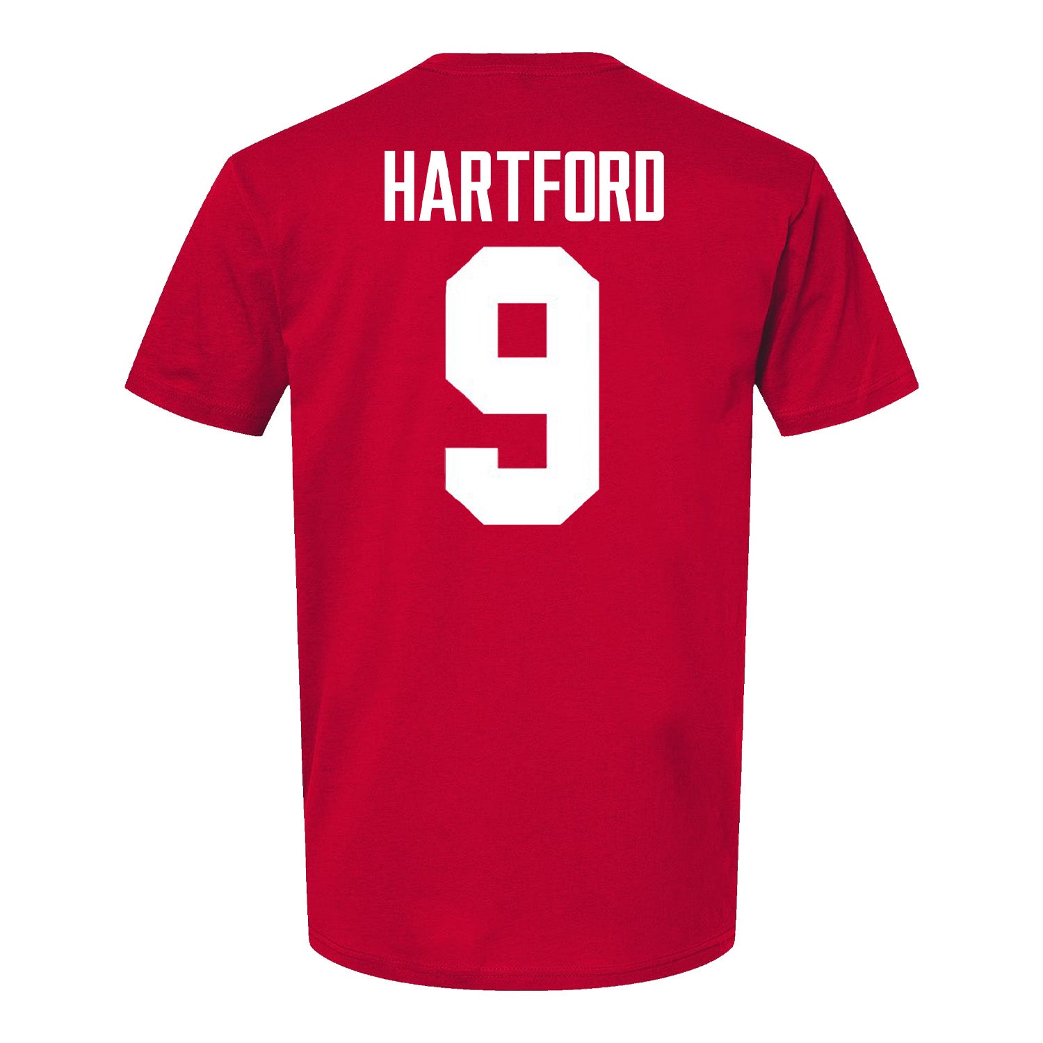 Ohio State Buckeyes Malik Hartford #9 Student Athlete Football T-Shirt - Back View