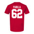 Ohio State Buckeyes Josh Padilla #62 Student Athlete Football T-Shirt - Back View