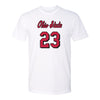 Ohio State Volleyball Student Athlete T-Shirt #23 Grace Egan - In White - Front View