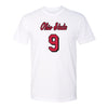 Ohio State Volleyball Student Athlete T-Shirt #9 Mia Tuman - In White - Front View