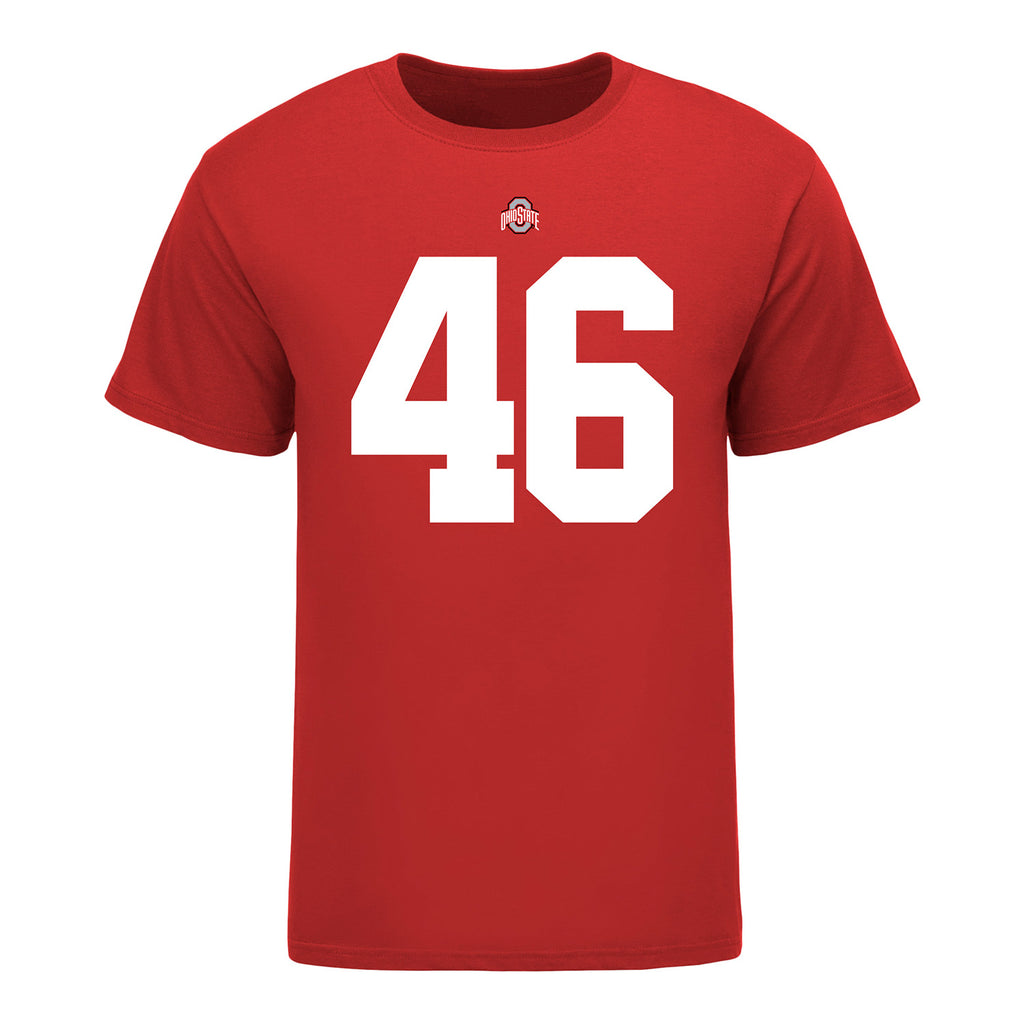 Ohio State Buckeyes Ryan Rudzinski #46 Student Athlete Football T-Shir ...