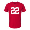 Ohio State Buckeyes Calvin Simpson-Hunt #22 Student Athlete Football T-Shirt - Front View