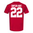Ohio State Buckeyes Calvin Simpson-Hunt #22 Student Athlete Football T-Shirt - Back View