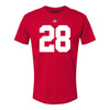 Ohio State Buckeyes TC Caffey #28 Student Athlete Football T-Shirt - Front View