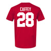 Ohio State Buckeyes TC Caffey #28 Student Athlete Football T-Shirt - Back View