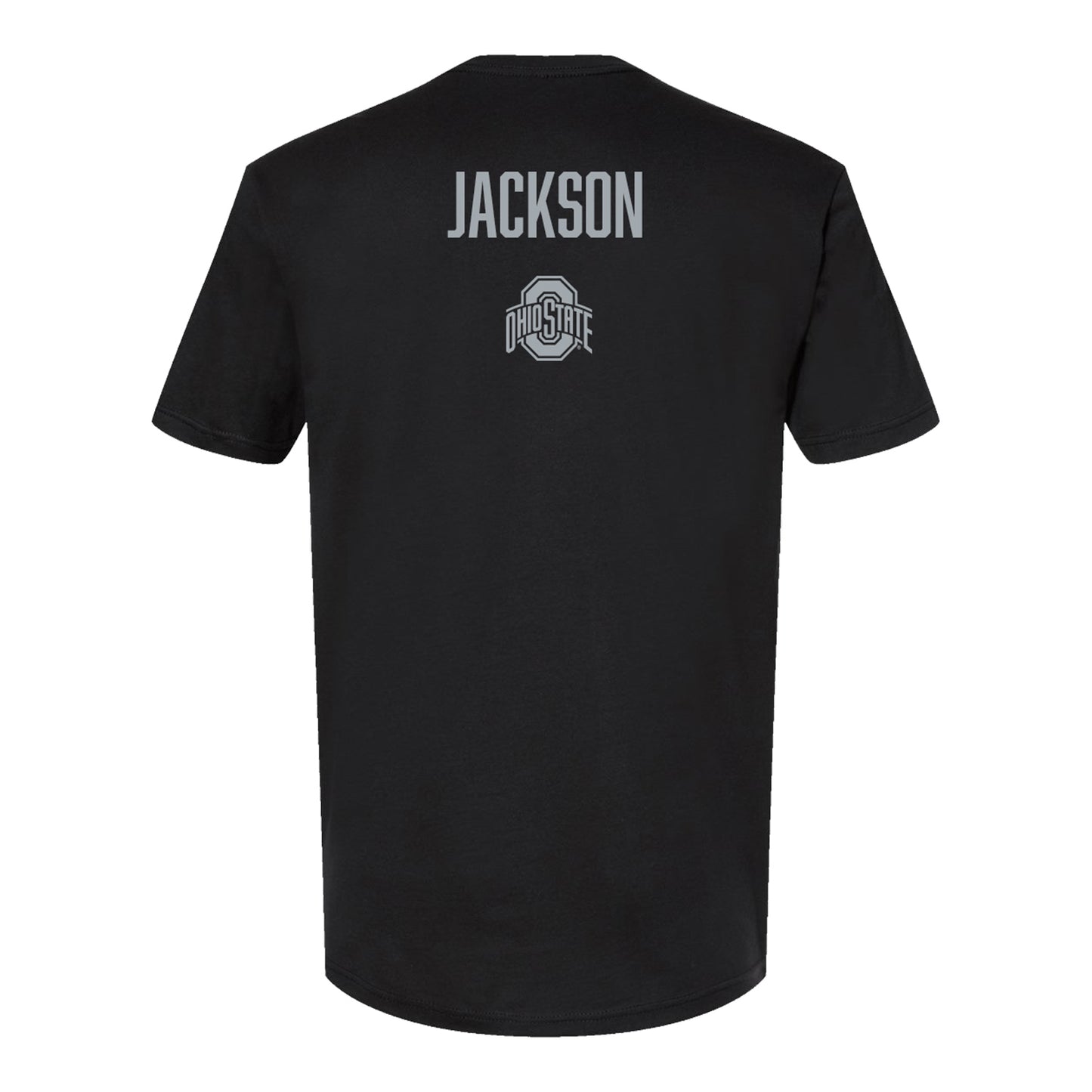 Ohio State Buckeyes Women's Gymnastics Ava Jackson T-Shirt - Back View