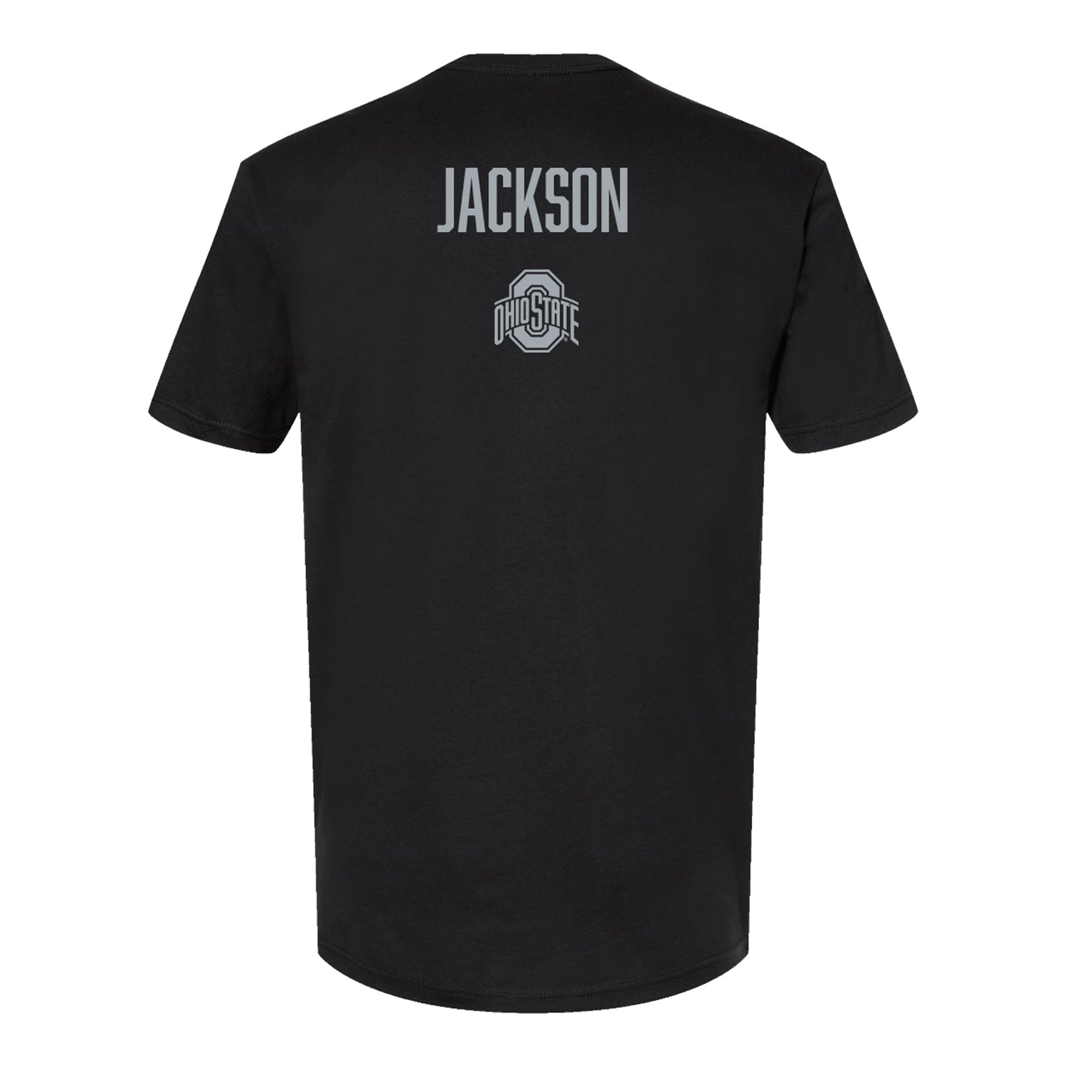 Ohio State Buckeyes Women's Gymnastics Ava Jackson T-Shirt - Back View