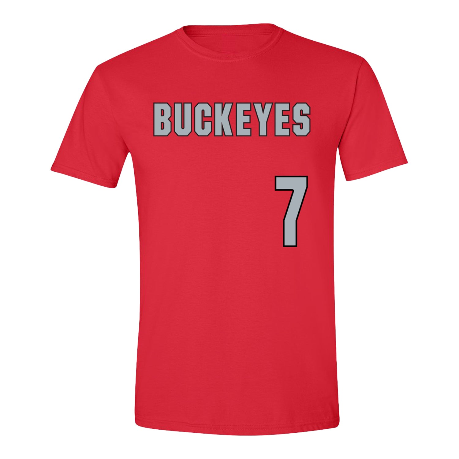 Ohio State Buckeyes Softball Student Athlete #7 Reese Cullen - Front View