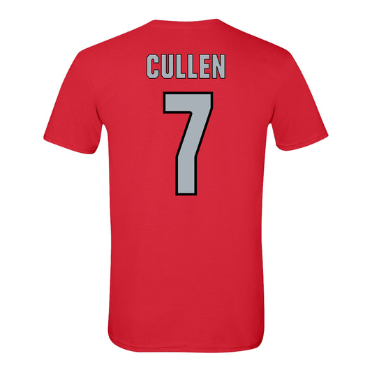 Ohio State Buckeyes Softball Student Athlete #7 Reese Cullen - Back View