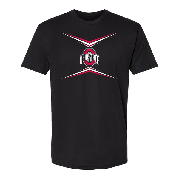 Ohio State Men's Gymnastics Justin Ciccone Student Athlete T-Shirt - Front View