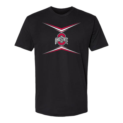 Ohio State Men's Gymnastics Tyler Rockwood Student Athlete T-Shirt - Front View