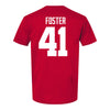 Ohio State Buckeyes Men's Lacrosse Student Athlete #41 Kyle Foster - Back View