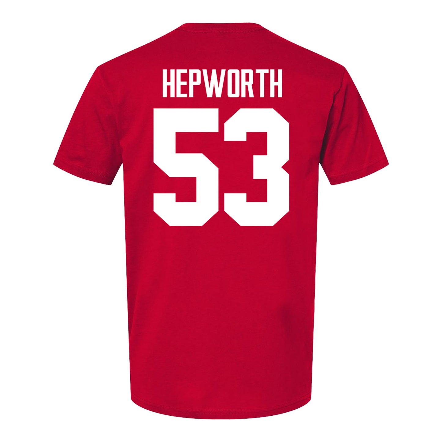 Ohio State Buckeyes Men's Lacrosse Student Athlete #53 Zach Hepworth - Back View