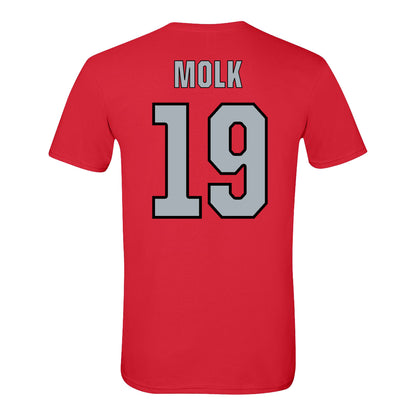 Ohio State Buckeyes Softball Student Athlete #19 Jenna Molk - Back View