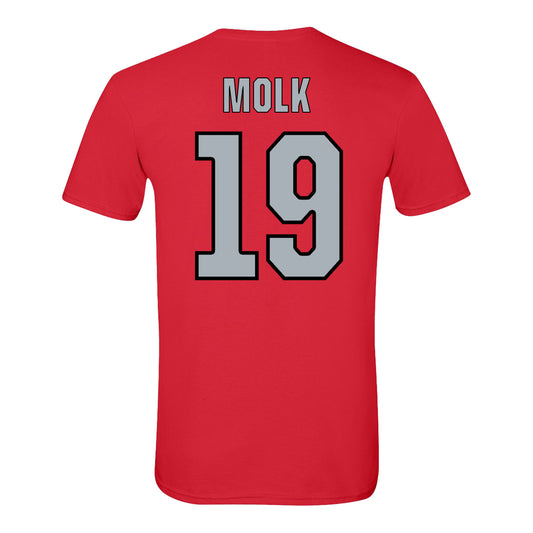 Ohio State Buckeyes Softball Student Athlete #19 Jenna Molk - Back View