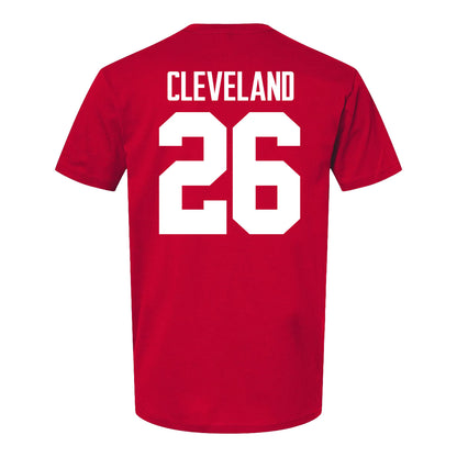 Ohio State Buckeyes Women's Lacrosse Student Athlete #26 Gabriella Cleveland T-Shirt - Back View