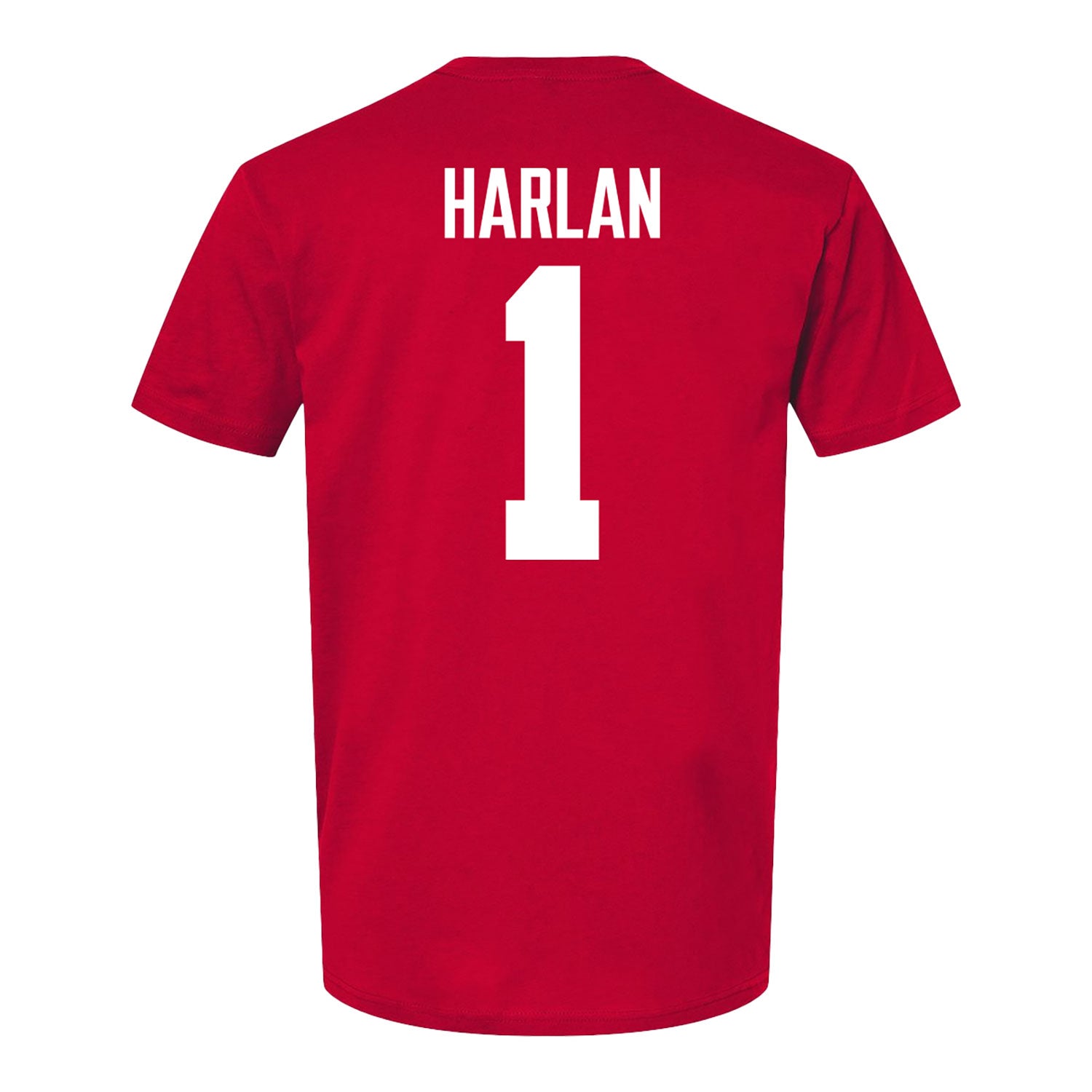 Ohio State Buckeyes Women's Lacrosse Student Athlete #1 Delaney Harlan T-Shirt - Back View