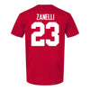 Ohio State Buckeyes Women's Lacrosse Student Athlete #23 Kit Zanelli T-Shirt - Back View