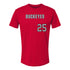 Ohio State Buckeyes Softball Student Athlete T-Shirt #25 Hailey Lang - Front View
