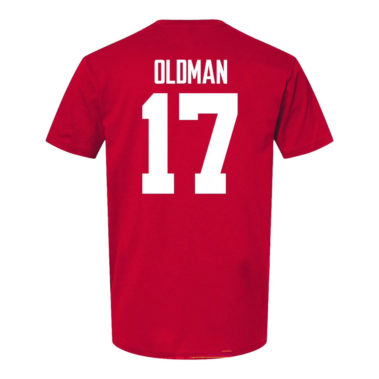 Ohio State Buckeyes Men's Lacrosse Student Athlete #17 Jack Oldman - Back View