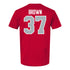 Ohio State Buckeyes Baseball Student Athlete T-Shirt #37 Zach Brown - Back View
