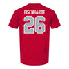 Ohio State Buckeyes Baseball Student Athlete T-Shirt #26 George Eisenhardt - Back View