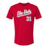 Ohio State Buckeyes Baseball Student Athlete T-Shirt #31 Jacob Morin - Front View
