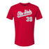 Ohio State Buckeyes Baseball Student Athlete T-Shirt #39 Max Palinski - Front View