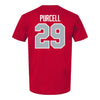 Ohio State Buckeyes Baseball Student Athlete T-Shirt #29 Colin Purcell - Back View