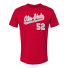 Ohio State Buckeyes Baseball Student Athlete T-Shirt #52 Blaine Wynk - Front View