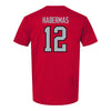 Ohio State Buckeyes Men's Volleyball Student Athlete T-Shirt #12 Nathan Habermas - Back View