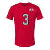 Ohio State Buckeyes Men's Volleyball Student Athlete T-Shirt #3 Owen Pickering - Front View