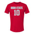 Ohio State Buckeyes Men's Soccer Student Athlete T-Shirt #10 Parker Grinstead - Front View