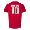 Ohio State Buckeyes Men's Soccer Student Athlete T-Shirt #10 Parker Grinstead - Back View