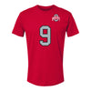 Ohio State Buckeyes Men's Volleyball Student Athlete T-Shirt #9 Daniel Hurley - Front View