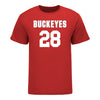 Ohio State Buckeyes Men's Lacrosse Student Athlete #28 Alex Dixon - Front View