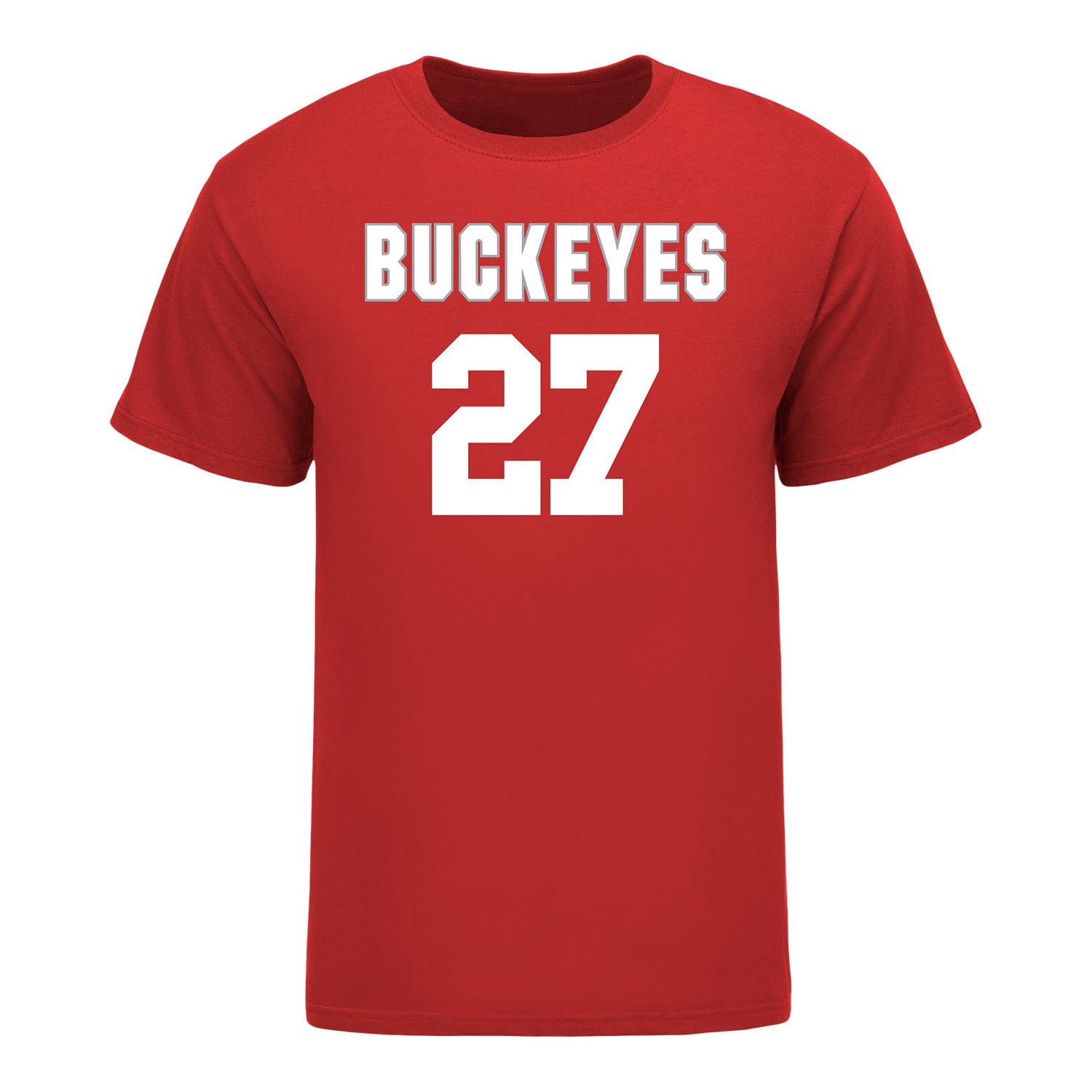 Ohio State Buckeyes Men's Lacrosse Student Athlete #27 Jack McKenna - Front View