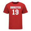 Ohio State Buckeyes Men's Lacrosse Student Athlete #19 Jackson Walsh - Front View