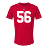 Ohio State Buckeyes Seth McLaughlin #56 Student Athlete Football T-Shirt - Front View