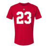 Ohio State Buckeyes Garrett Stover #23 Student Athlete Football T-Shirt - Front View